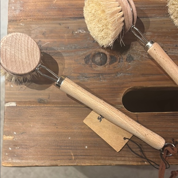 Household scrub brush vegetable scrubbers or kitchen decor accent one - Picture 3 of 6